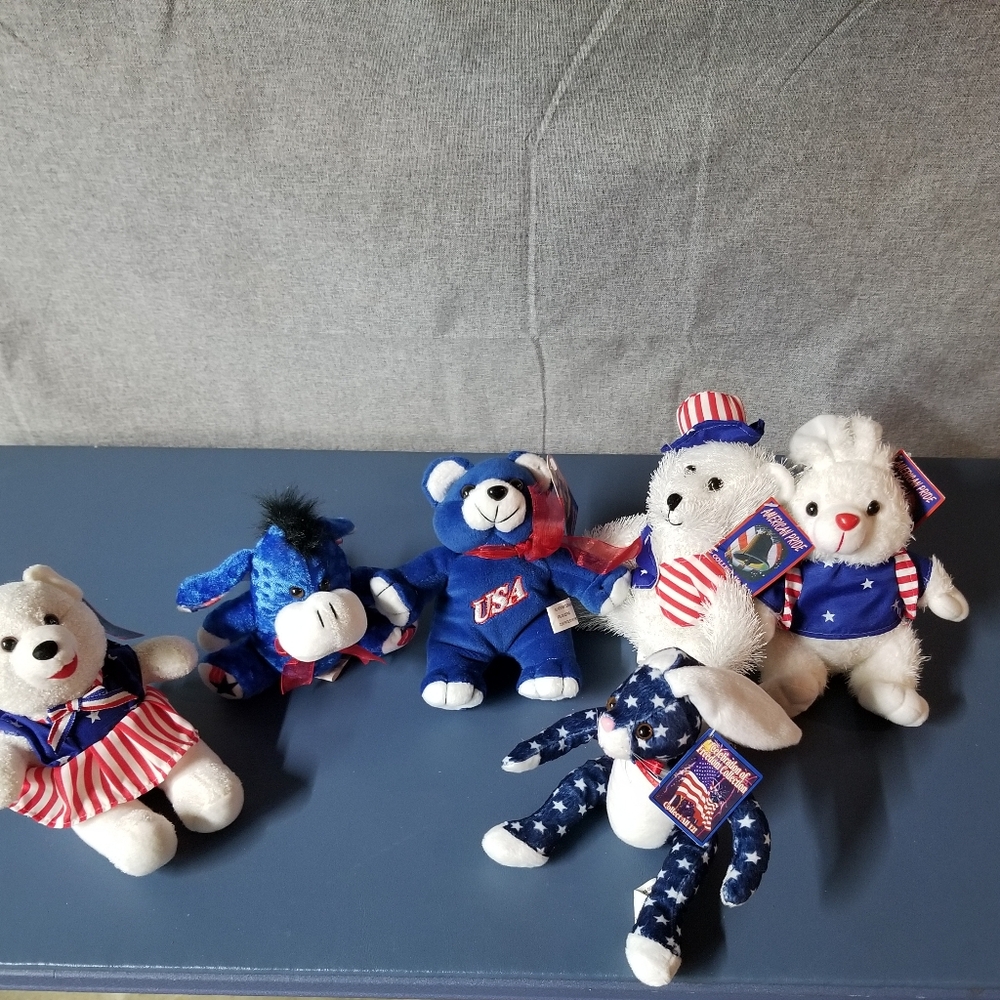 Various Patriotic Animals(6)  Collections